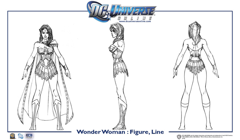 Illustration for article titled Wonder Woman Is Looking Fine In DC Universe Online